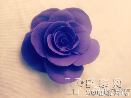 网站陶瓷:彩泥雕塑玫瑰花(1)如何用360拉黑教程图片